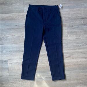 Women’s Midrise Bi-stretch Slim Navy Pants BNWT